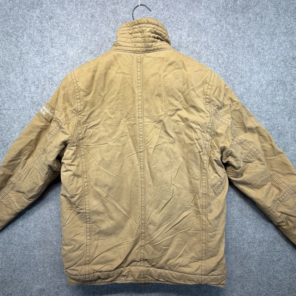 Vintage Abercrombie & Fitch Adirondack Jacket Men's Large Faux Fur Lined Y2K